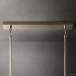 Chiara Murano Glass Tiered Rectangular Chandelier 54"