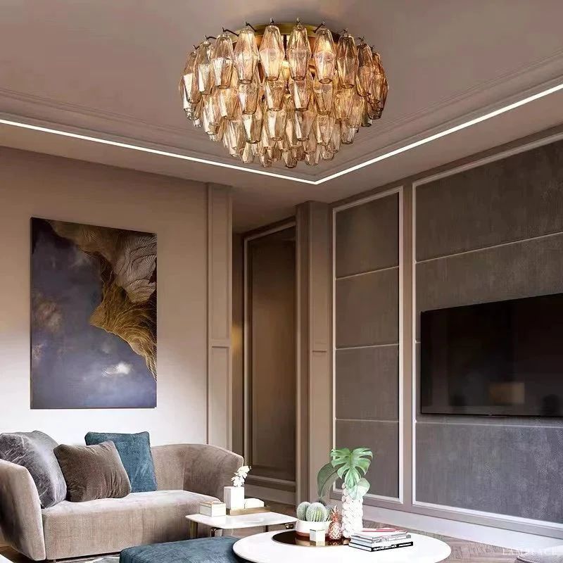 Chiara Murano Glass Flush Mount 17"