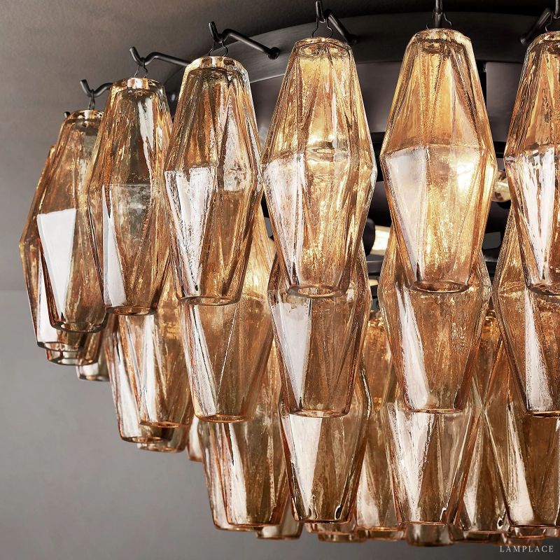 Chiara Murano Glass Flush Mount 22"