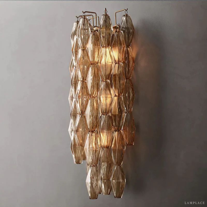 Chiara Murano Glass Grand Wall Sconce