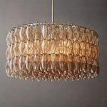 Chiara Murano Glass Round Chandelier 37"