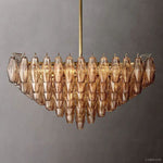 Chiara Murano Glass Square Chandelier 32"