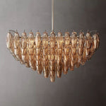 Chiara Murano Glass Square Chandelier 32"