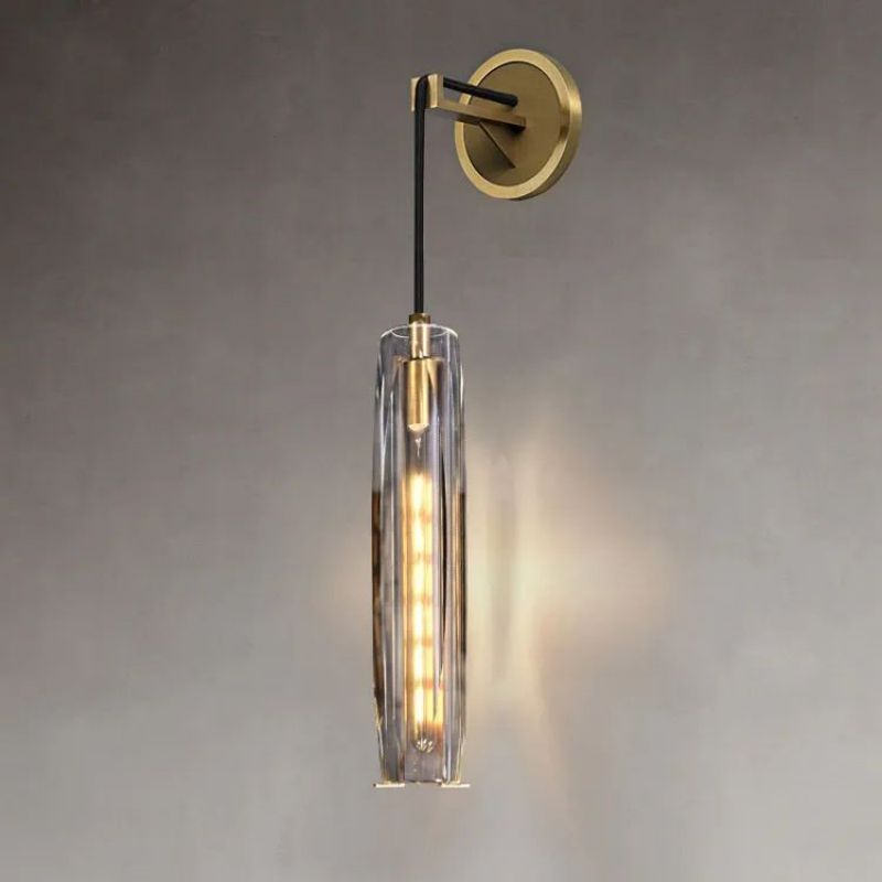 Chartier Precision Crystal Wall Sconce