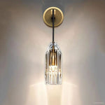 Chartier Precision Crystal Wall Sconce