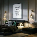 Chartier Precision Crystal Wall Sconce