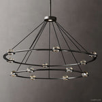 Eclatant Celestial Orbit Two-Tier Round Chandelier 60"