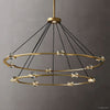Eclatant Celestial Orbit Two-Tier Round Chandelier 60"