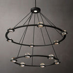 Eclatant Celestial Orbit Two-Tier Round Chandelier 48"