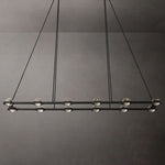 Eclatant Celestial Orbit Rectangular Chandelier 72"