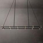 Eclatant Celestial Orbit Rectangular Chandelier 72"
