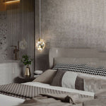 Angle Faceted Crystal Pendant Light