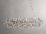 Fiore Sculpted Petals Oval Chandelier