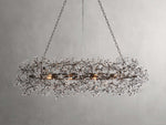 Fiore Sculpted Petals Oval Chandelier