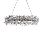 Fiore Sculpted Petals Oval Chandelier
