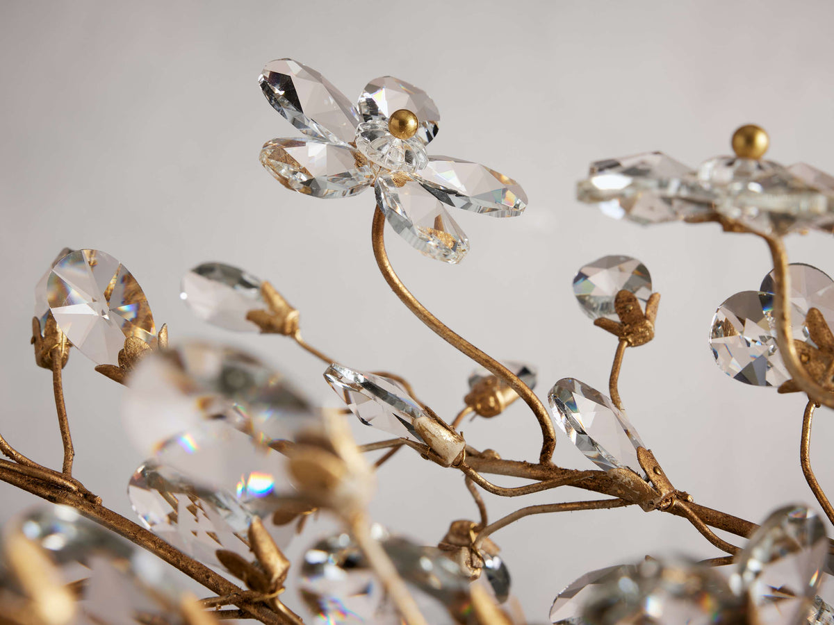 Fiore Sculpted Petals Linear Chandelier