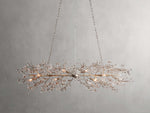 Fiore Sculpted Petals Linear Chandelier