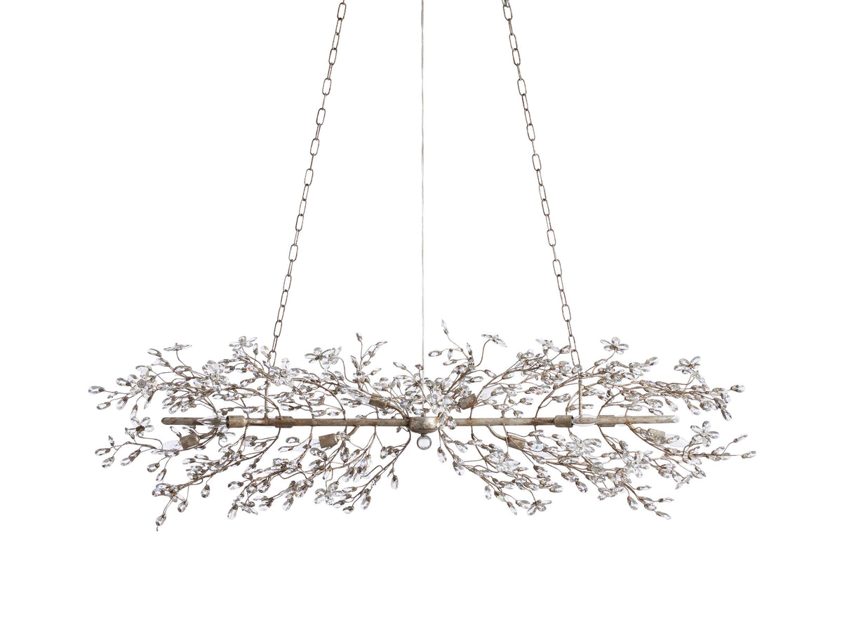 Fiore Sculpted Petals Linear Chandelier