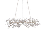 Fiore Sculpted Petals Linear Chandelier