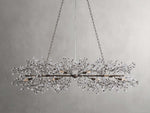 Fiore Sculpted Petals Linear Chandelier
