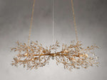 Fiore Sculpted Petals Linear Chandelier