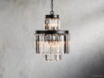 Leyland Prism Crystal Tiered Chandelier