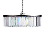 Leyland Prism Crystal Round Chandelier