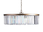 Leyland Prism Crystal Round Chandelier