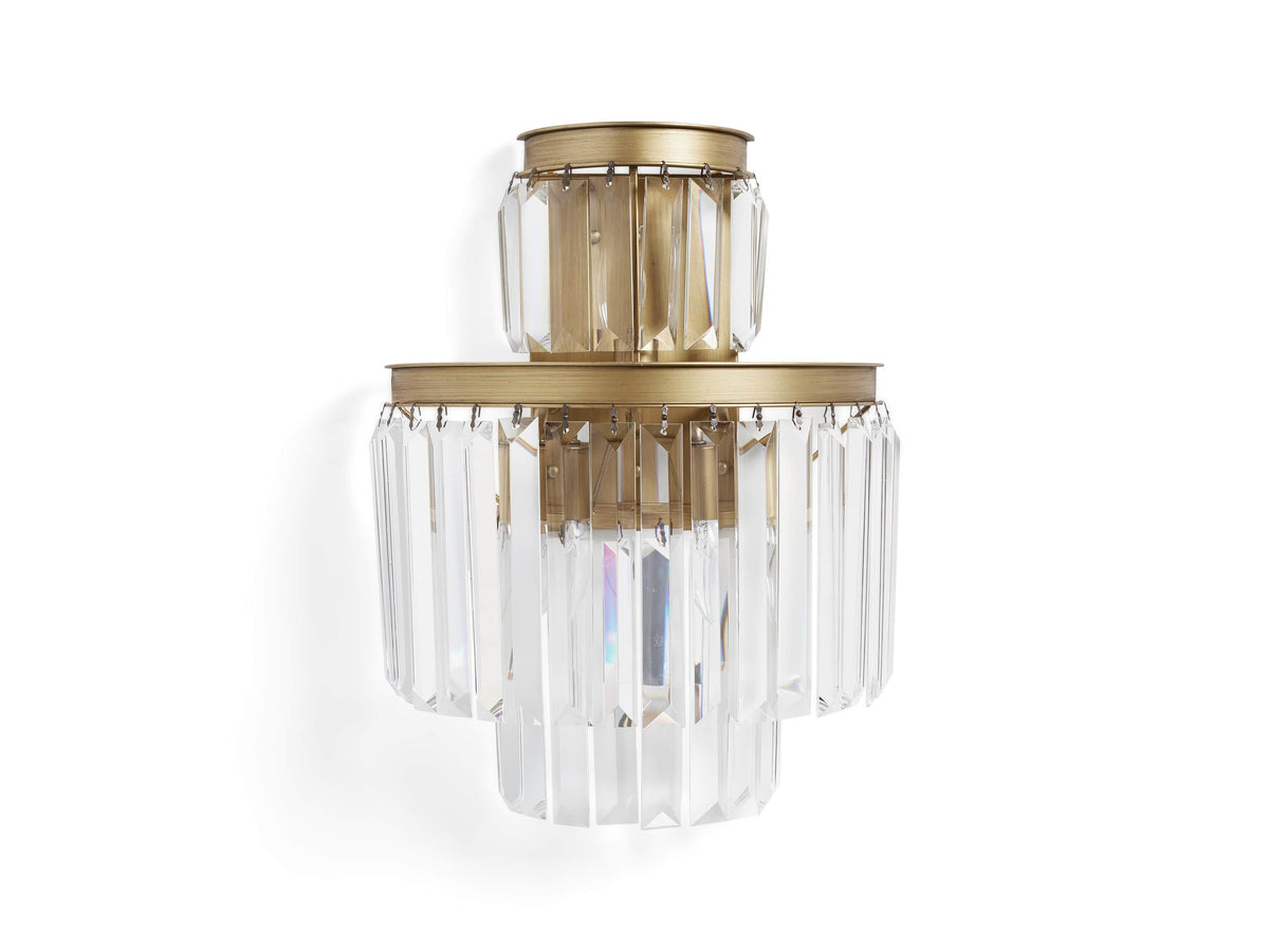 Leyland Prism Crystal Wall Sconce