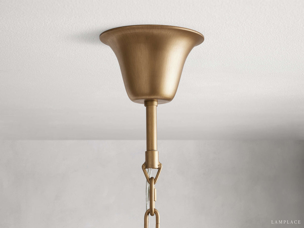 Leyland Prism Crystal Tiered Round Chandelier