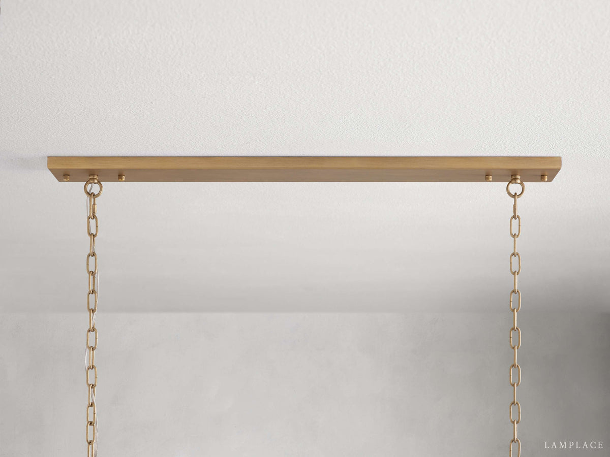 Leyland Prism Crystal Rectangular Chandelier