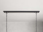 Leyland Faceted Deco Rectangular Chandelier