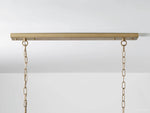 Leyland Faceted Deco Tiered Rectangular Chandelier