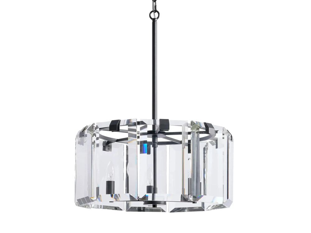 Amaya Delicate Crystal Round Chandelier