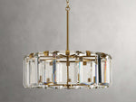Amaya Luxe Crystal Round Chandelier