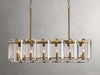 Amaya Delicate Crystal Rectangular Chandelier