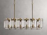Amaya Luxe Crystal Rectangular Chandelier