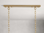 Amaya Luxe Crystal Rectangular Chandelier