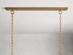 Amaya Luxe Crystal Rectangular Chandelier