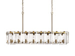 Amaya Delicate Crystal Rectangular Chandelier