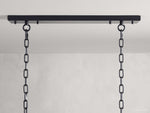Amaya Luxe Crystal Rectangular Chandelier