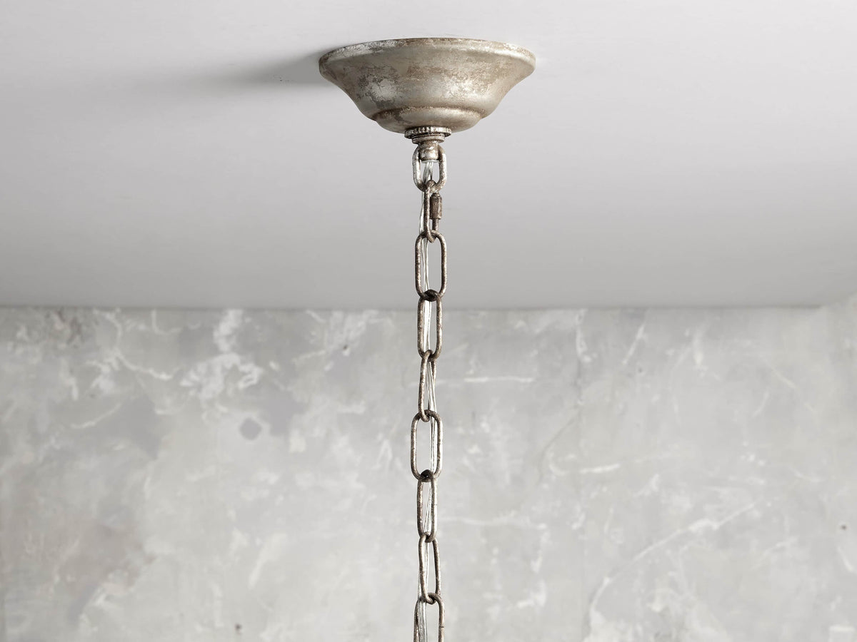 Aubrey Crystal Ball Tiered Round Chandelier