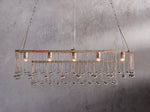 Aubrey Crystal Ball Rectangular Chandelier