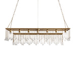 Aubrey Crystal Ball Rectangular Chandelier