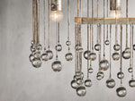 Aubrey Crystal Ball Rectangular Chandelier