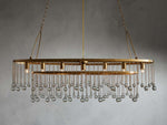 Aubrey Crystal Ball Oval Chandelier