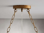 Aubrey Crystal Ball Oval Chandelier