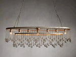 Aubrey Crystal Ball Oval Chandelier