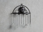 Aubrey Crystal Ball Wall Sconce