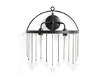 Aubrey Crystal Ball Wall Sconce
